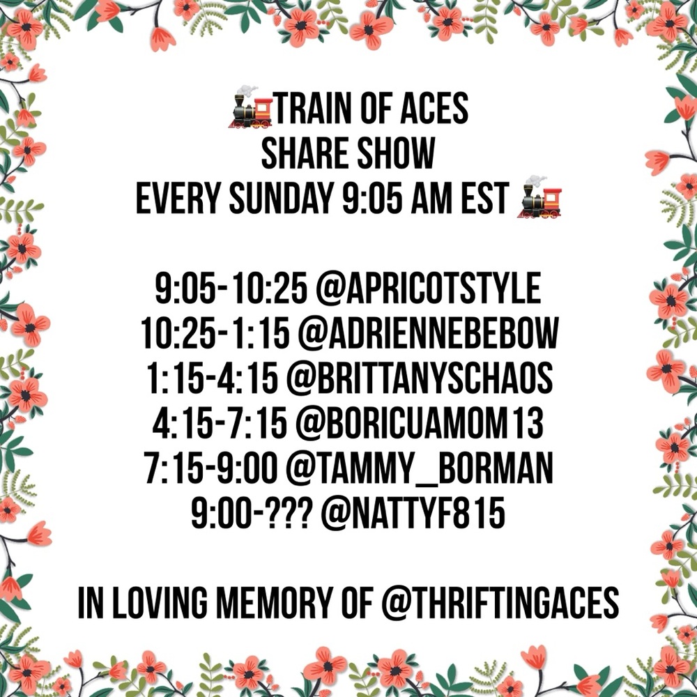 Sunday 9:25 AM CST Train Share Show 🚂
